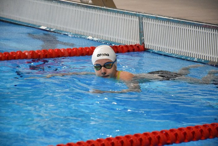 70 madalyalı milli yüzücü Tuna Erdoğan'ın hedefi Dünya Şampiyonluğu