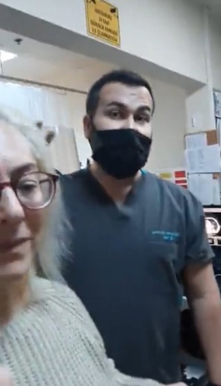 Sakarya Yenikent Devlet Hastanesi'nde maske tartışması