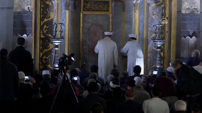 Ayasofya Camii'nde 88 yıl sonra teravih namazı heyecanı