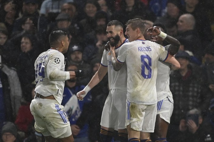 Real Madrid UEFA Şampiyonlar Ligi çeyrek finalinde Chelsea'yi devirdi