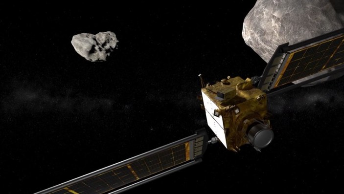 NASA'nın DART uzay aracı, çarpacağı göktaşını görüntüledi