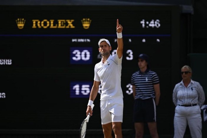 Wimbledon'da şampiyon Novak Djokovic