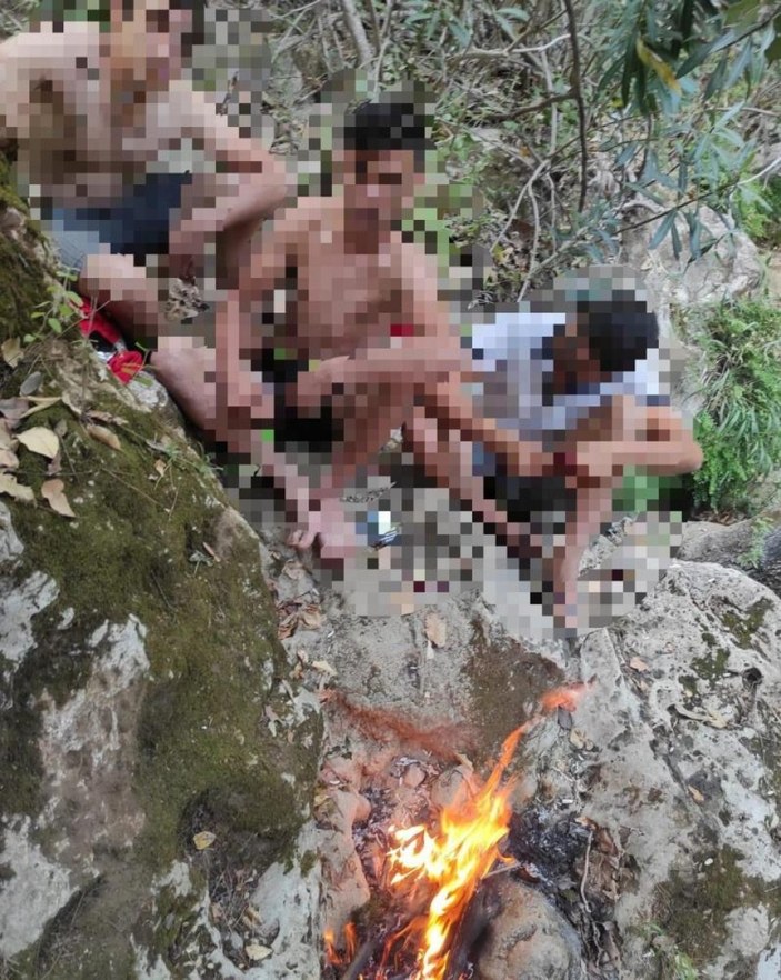 Antalya'da ormanda ateş yakanlara ceza kesildi