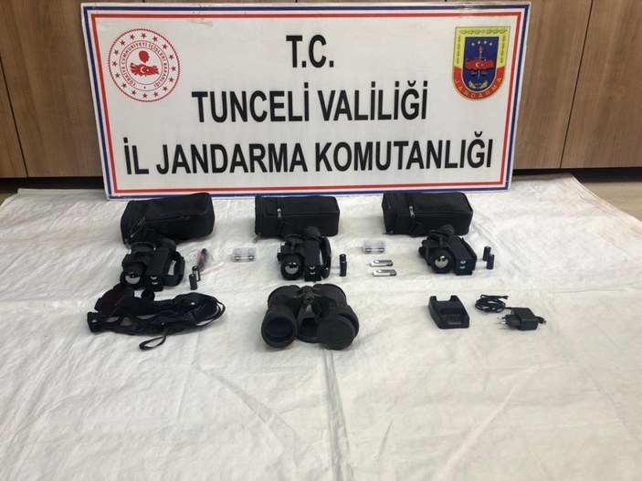 Tunceli'de, teröristlere ait sığınak imha edildi