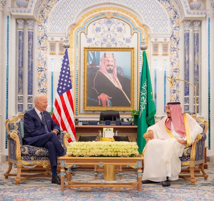 ABD Başkanı Joe Biden, Suudi Arabistan’da