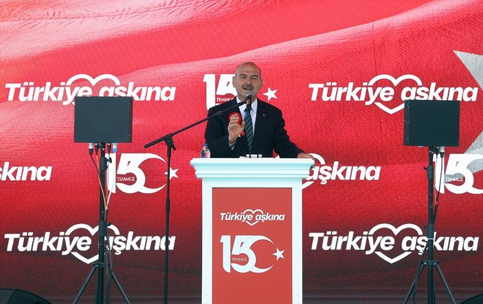 Süleyman Soylu, Ankara'da düzenlenen 15 Temmuz programına katıldı