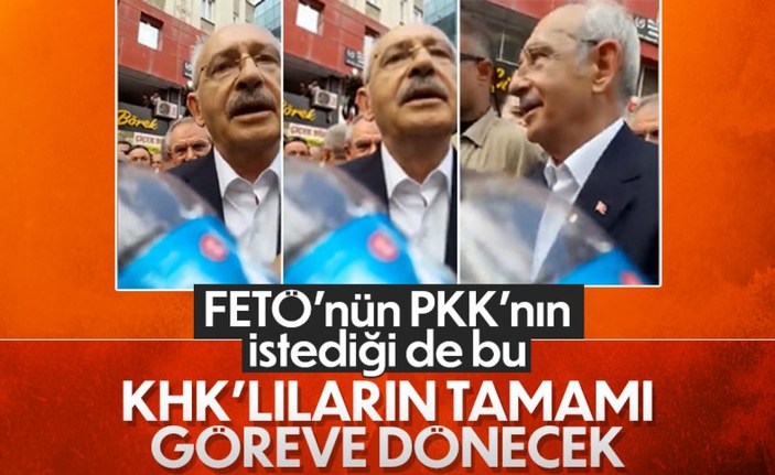 Cumhurbaşkanı Erdoğan'dan Kılıçdaroğlu'na KHK yanıtı