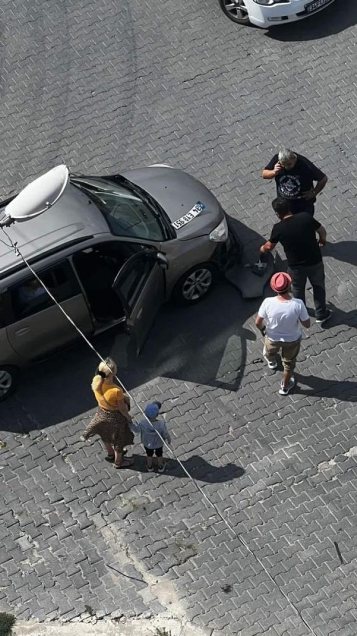 İstanbul'da küçük çocuktan kaza yapan sürücüye: Plakanı aldım senin