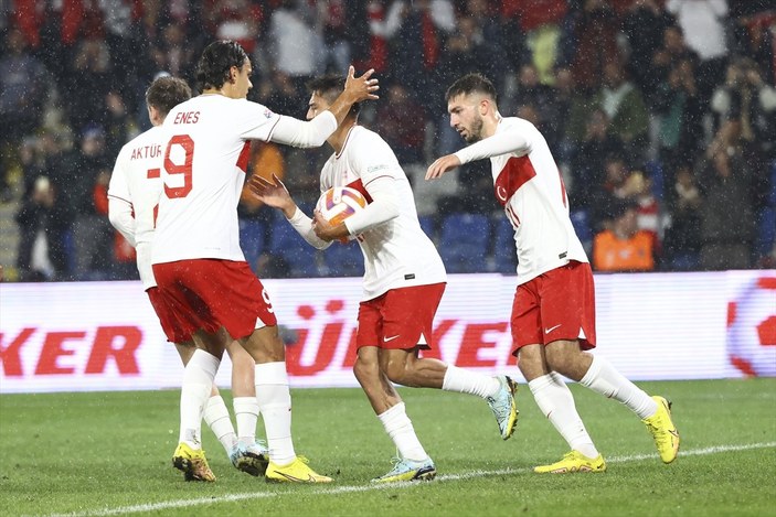 Türkiye, Uluslar Ligi'nde Lüksemburg ile 3-3 berabere kaldı