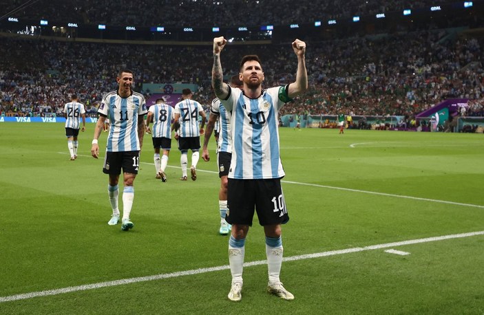 Arjantin, Meksika karşısında kazandı