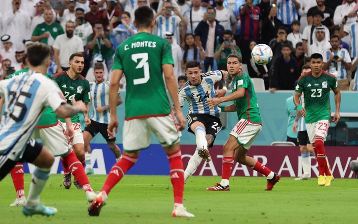 Enzo Fernandez'den Meksika'ya klas gol