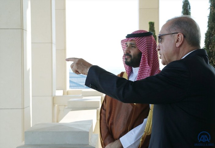 Nureddin Nebati, Suudi Arabistan Ticaret Bakanı ile bir araya geldi