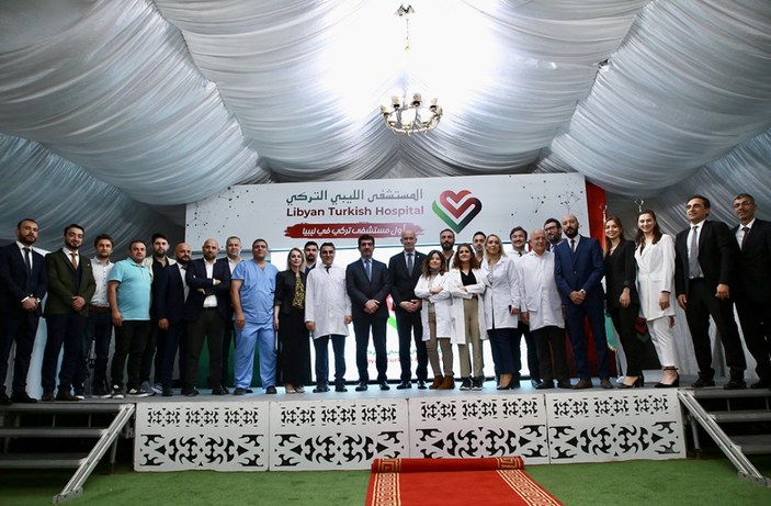 Libya’da ilk Türk hastanesi faaliyete geçti