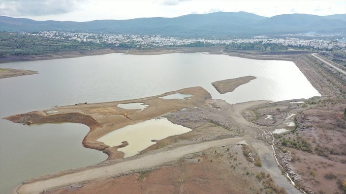 Muğla'da Mumcular Barajı'nın su seviyesi yüzde 20'ye düştü
