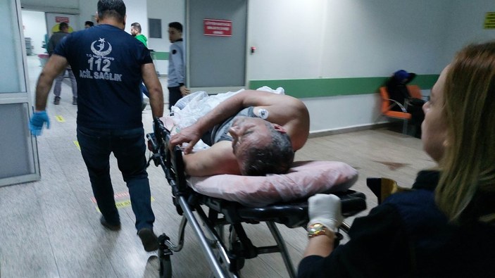 Samsun'da 7 yerinden bıçaklanan şahıs ağır yaralandı