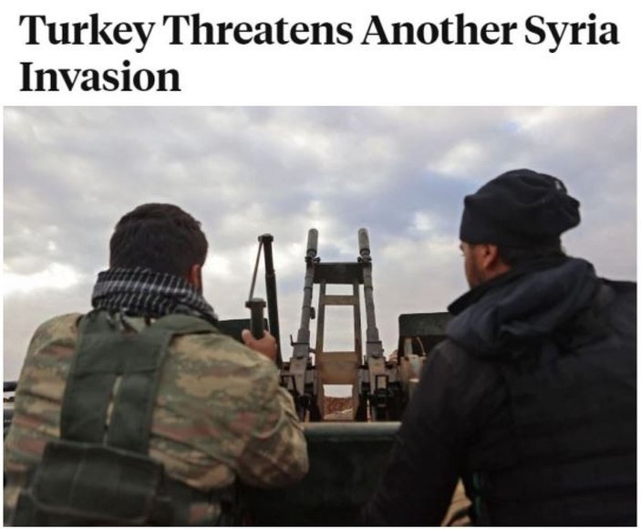 Foreign Policy, Türkiye'nin Suriye'ye askeri harekat kararlılığını yazdı