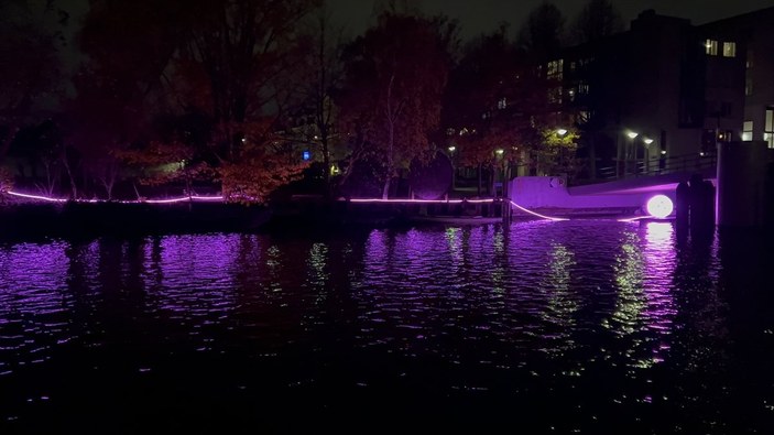 Amsterdam'da Işık Sanatı Festivali başladı