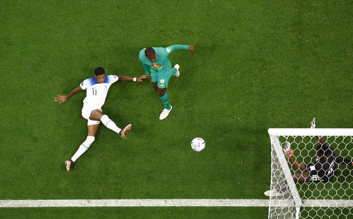 İngiltere, Senegal'i yenerek çeyrek finale yükseldi
