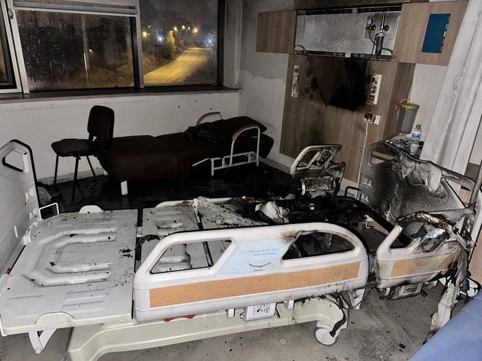 Kastamonu'da hastanede yangın çıktı: 8 hasta dumandan etkilendi