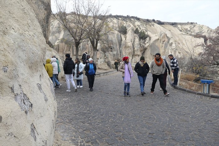 Kapadokya'yı 4 milyona yakın turist gezdi