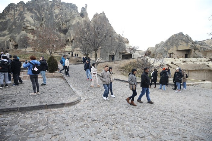Kapadokya'yı 4 milyona yakın turist gezdi
