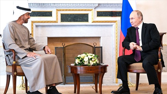 Vladimir Putin, Zayed Al Nahyan ile petrolde tavan fiyatı görüştü