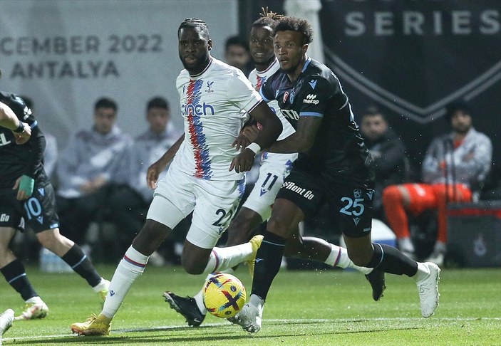 Trabzonspor, Crystal Palace ile berabere kaldı