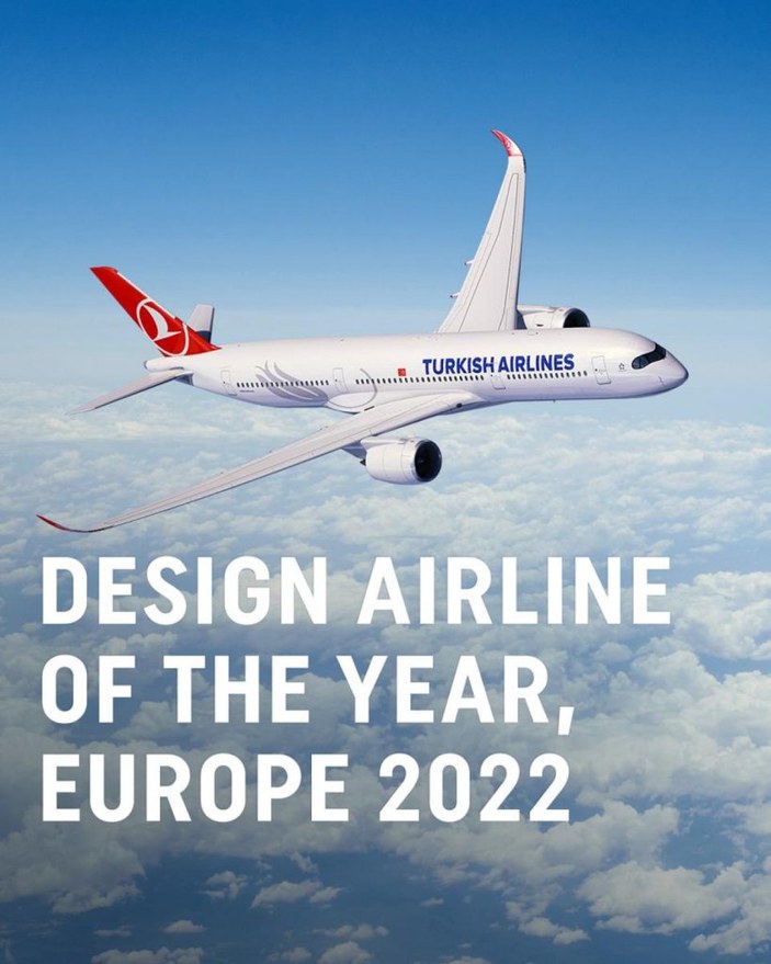 THY, Avrupa'nın ‘En İyi Tasarıma Sahip Hava Yolu’ seçildi