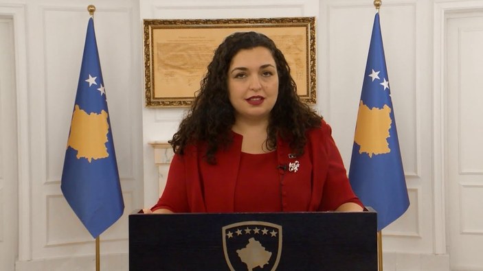 Kosova Cumhurbaşkanı Osmani: Sırp polisi ve askeri topraklarımıza ayak basamayacak