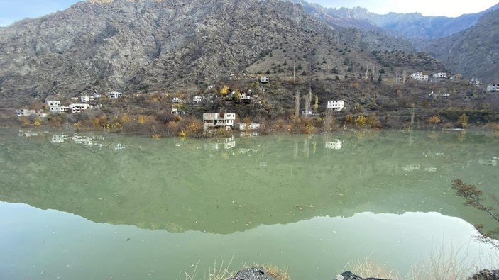 Yusufeli Barajı'nda su seviyesi 47 metreye yükseldi
