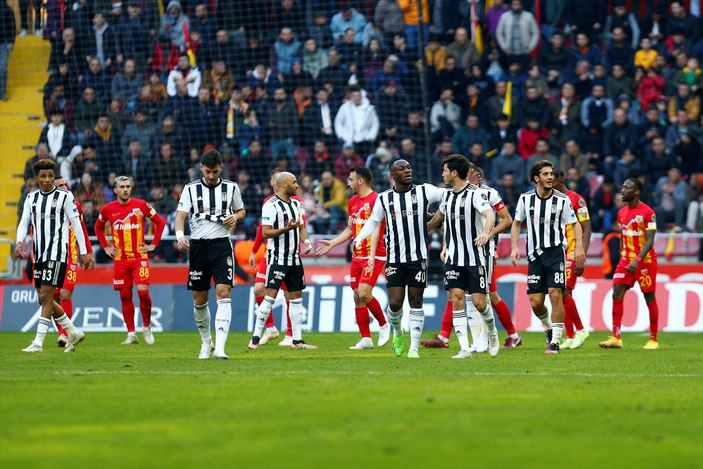 Beşiktaş, Kayserispor deplasmanında kazandı