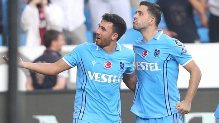 Trabzonspor'un golcüleri Bakasetas ve Trezeguet oldu
