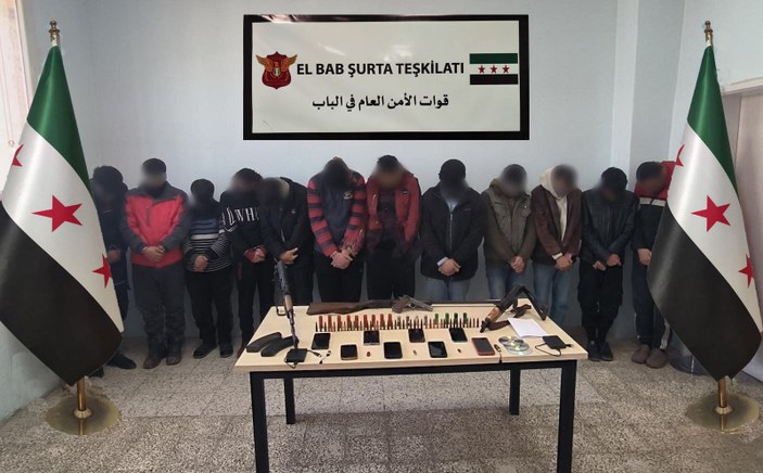 El Bab’da DEAŞ operasyonu: 16 üye yakalandı