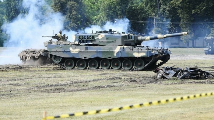 Litvanya'dan Almanya'ya tank teşekkürü: Tanke schön