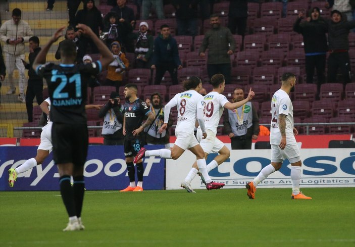 Hatayspor, Trabzonspor'u geriden gelerek yendi