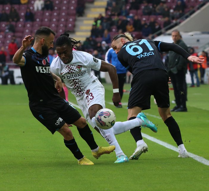 Hatayspor, Trabzonspor'u geriden gelerek yendi