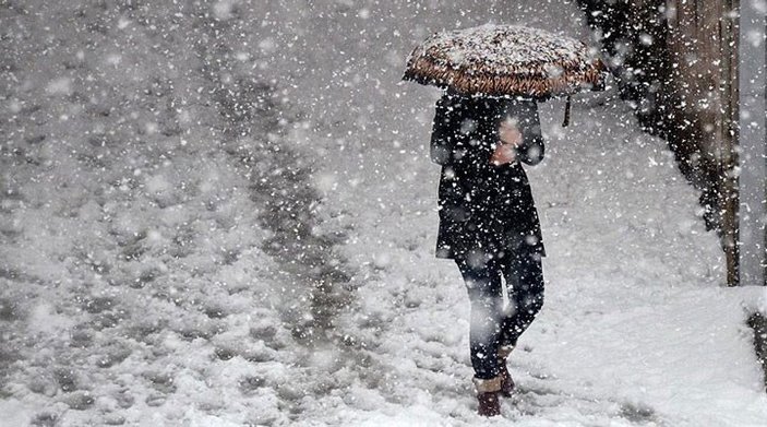 Meteoroloji 14 il için kuvvetli kar uyarısı yaptı