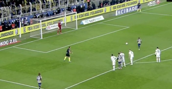 Fenerbahçe'nin Kasımpaşa maçındaki penaltı tartışması