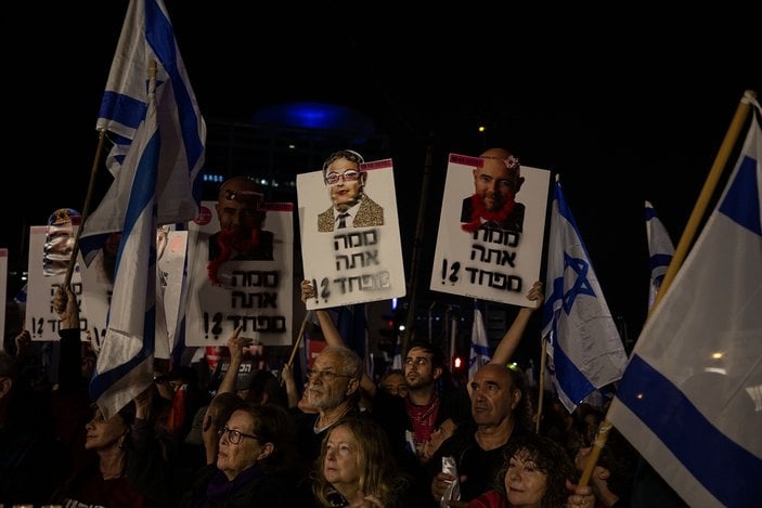 İsrail'de Netanyahu'nun yargı düzenlemesine karşı protestolar sürüyor