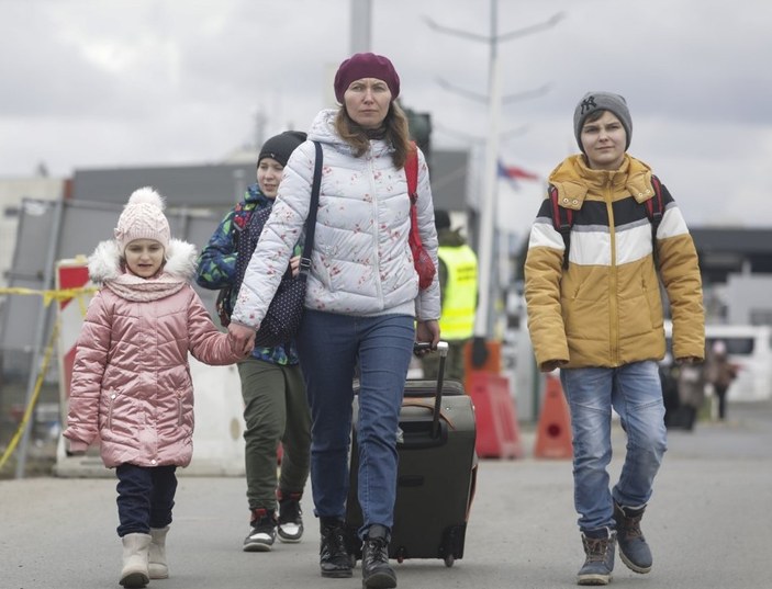 Polonya'daki Ukraynalı mülteci sayısı 9,5 milyonu aştı