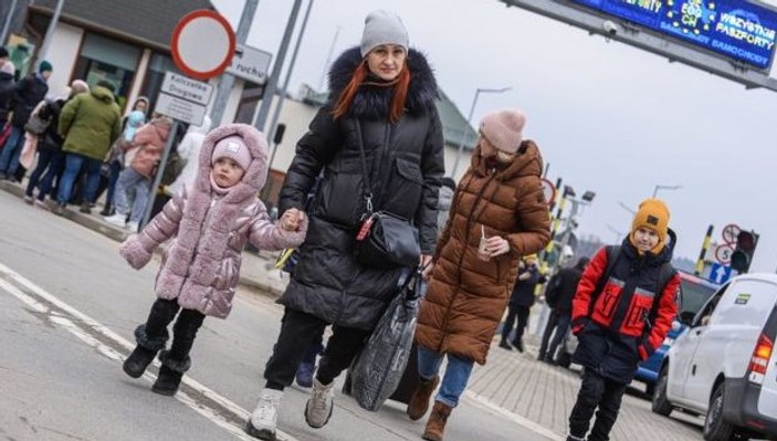 Polonya'daki Ukraynalı mülteci sayısı 9,5 milyonu aştı