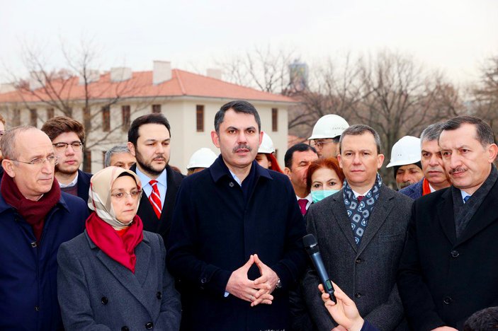 Çevre, Şehircilik ve İklim Değişikliği Bakanı Murat Kurum: Yenilenen Saraçoğlu Mahallesi nisanda açılacak