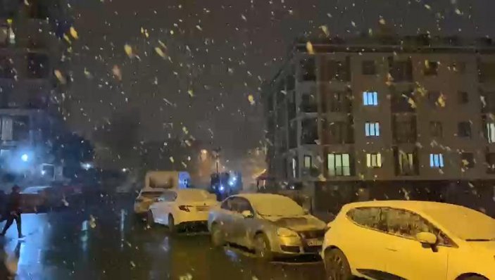 İstanbul'da kar yağışı başladı-1 #3