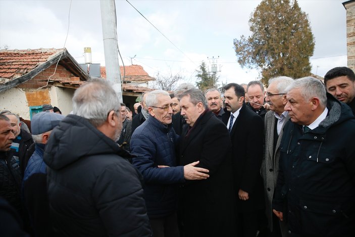 Mustafa Destici'nin babası Ali İhsan Destici son yolculuğuna uğurlandı