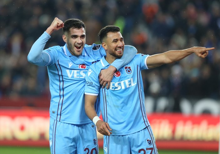 Trabzonspor, Antalyaspor'u iki golle geçti
