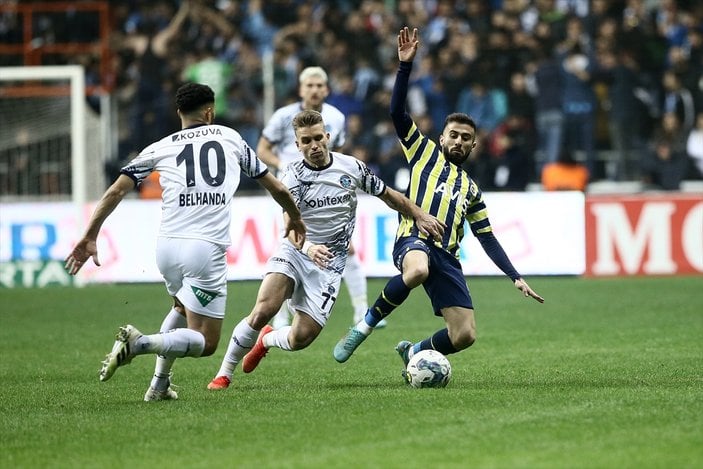 Fenerbahçe ile Adana Demirspor berabere kaldı
