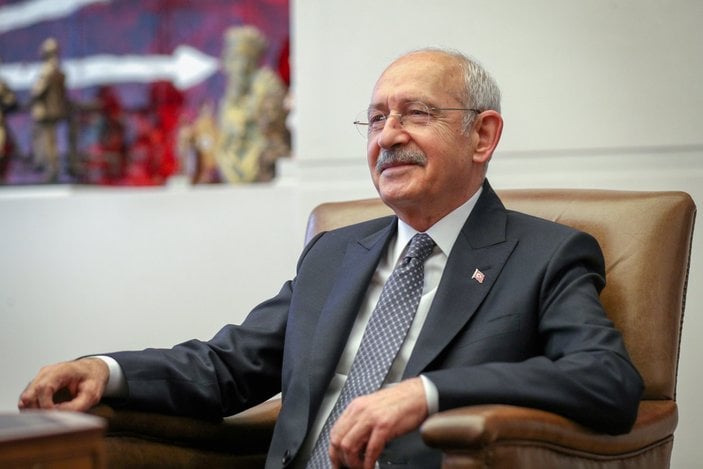 Kemal Kılıçdaroğlu, makamında Temel Karamollaoğlu'nu ağırladı