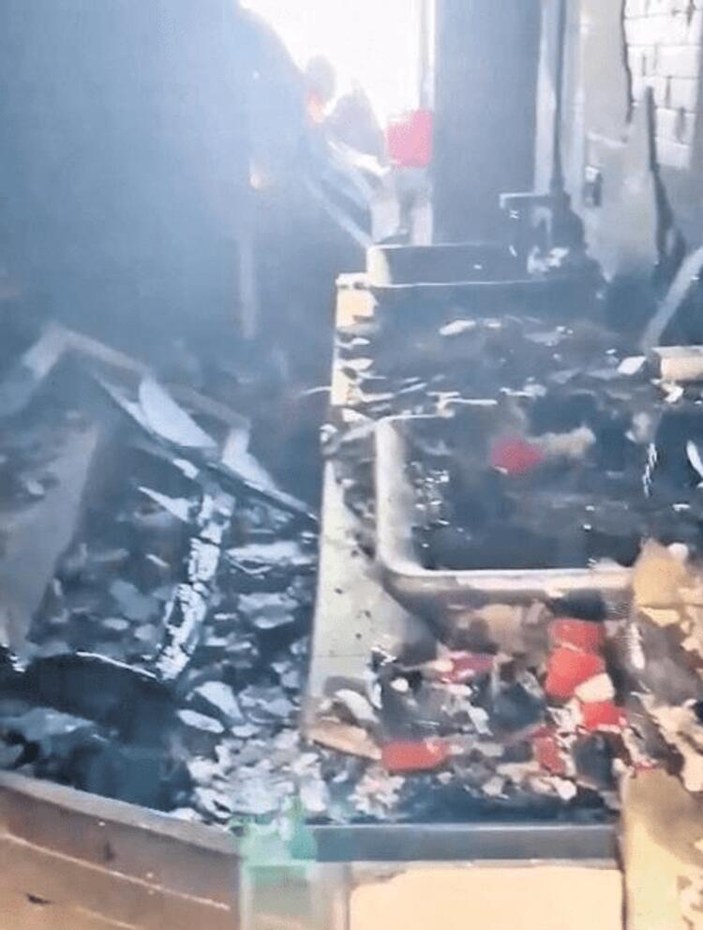 Meral Kaplan'ın evindeki sauna patladı