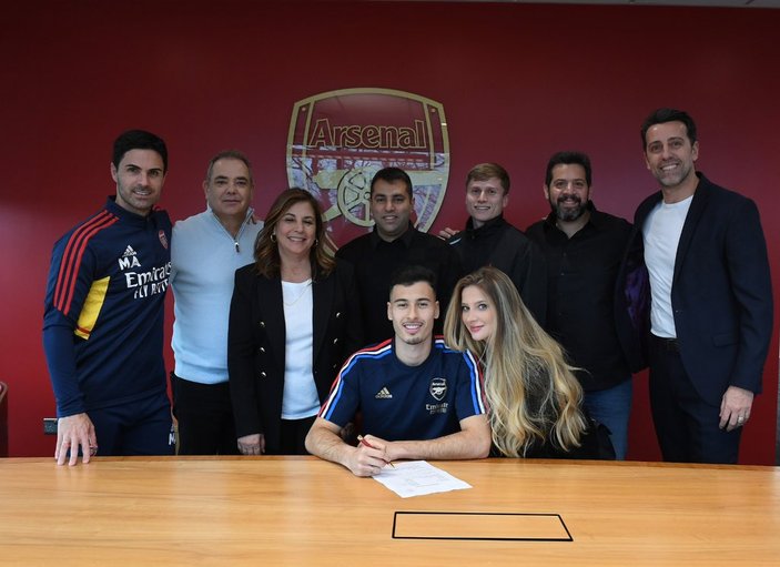 Arsenal, Gabriel Martinelli'nin sözleşmesini uzattı