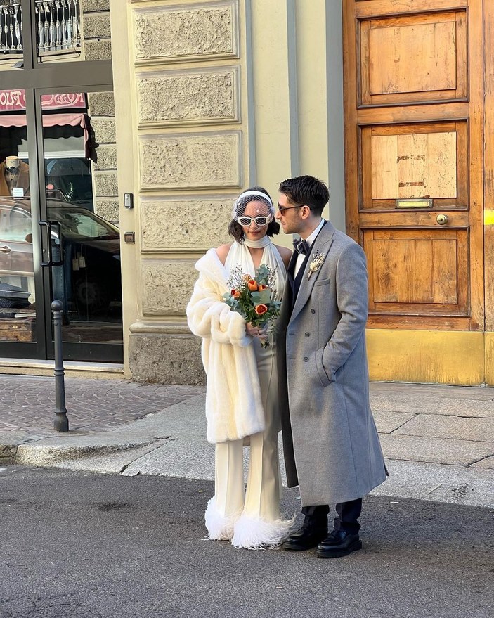 Bora Akkaş Milano'da evlendi